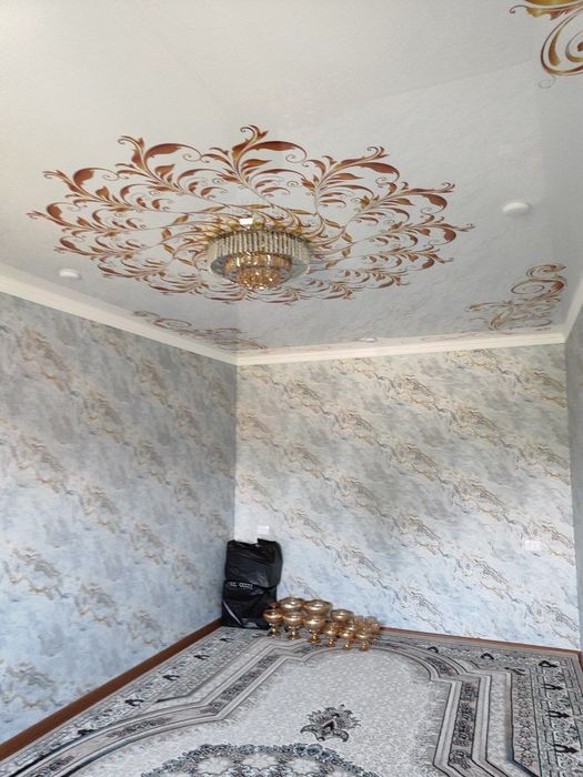 Бостонлик Азадбашда ховли сотилади 8 сотх 2 кават