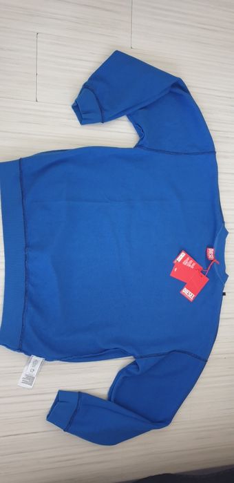 Diesel S - Boxt - N6 Loose Fit Cotton Mens Size XL НОВО! ОРИГИНАЛ! Мъжка Блуза Суичър!