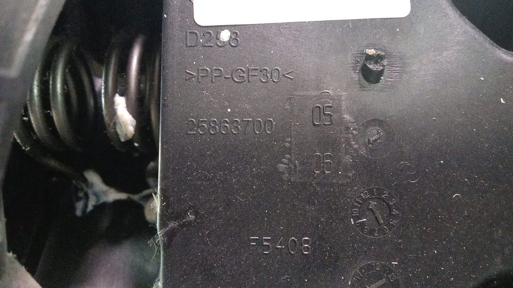 Pod pedalier 25863700 Citroen Jumper 2  [din 2nd facelift]