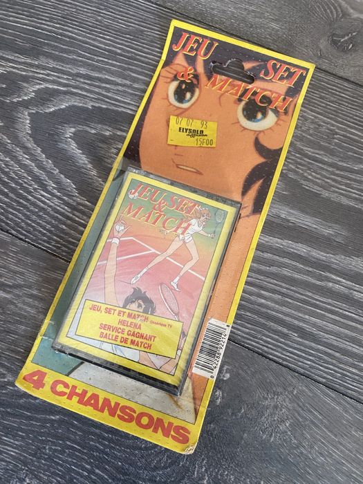 Caseta audio vintage, Bernard Minet – Jeu Set & Match