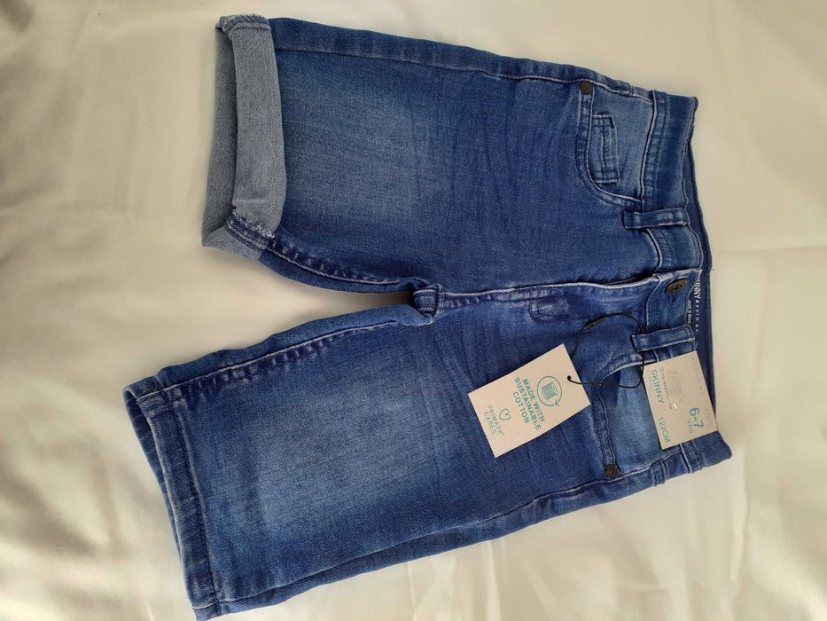 нови дънкови къси панталони за момче 1.5-2г.,2-3г. и 6-7г.