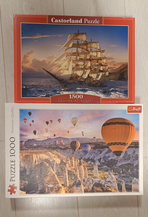 Два пъзела 1000 и 1500 части