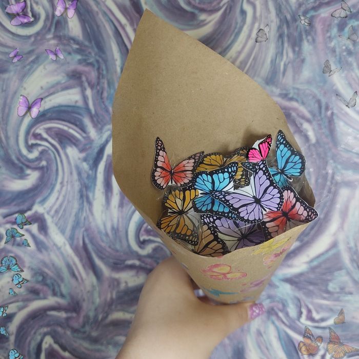 Букет из бабочек