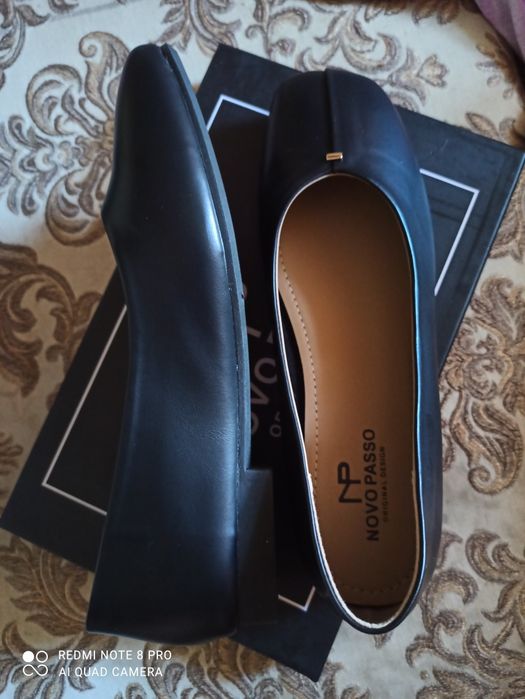 Балетки натуральная кожа