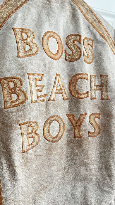 Vintage кожено яке BOSS