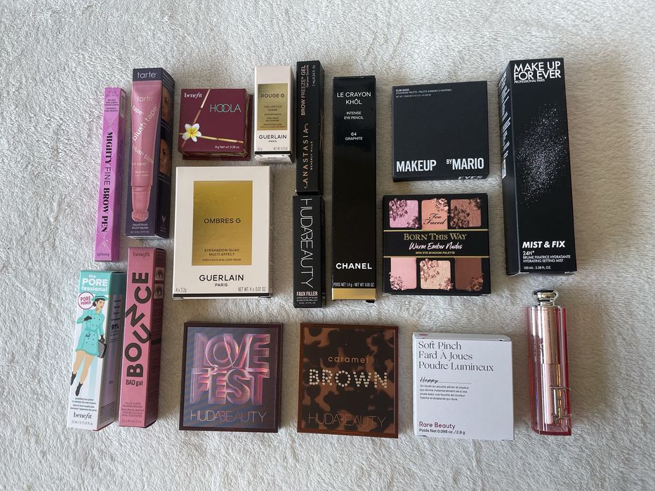 НОВИ Грим продукти Dior Huda Benefit Too faced Chanel Tarte