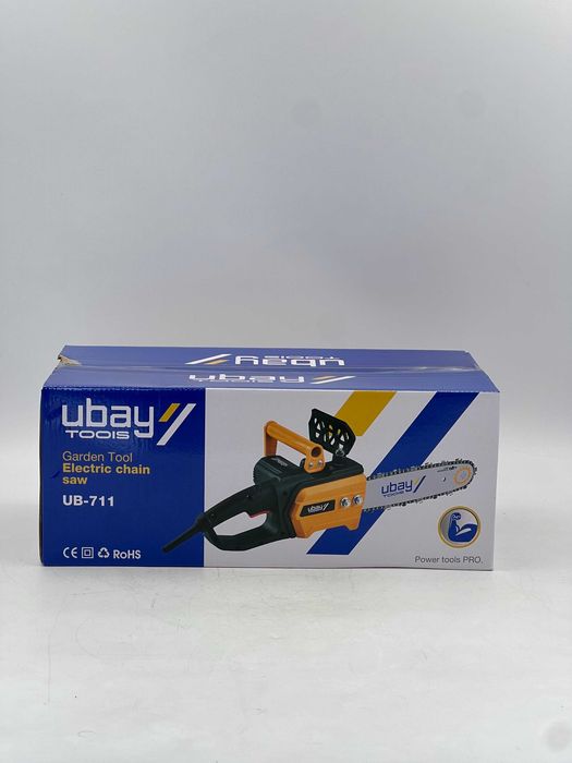 Пила цепная электрическая Ubay UB-711, 850 Вт, 30 см, 4800 об/мин