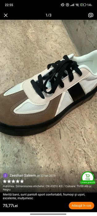 NOI Adidași bărbați la moda idee cadou model deosebit