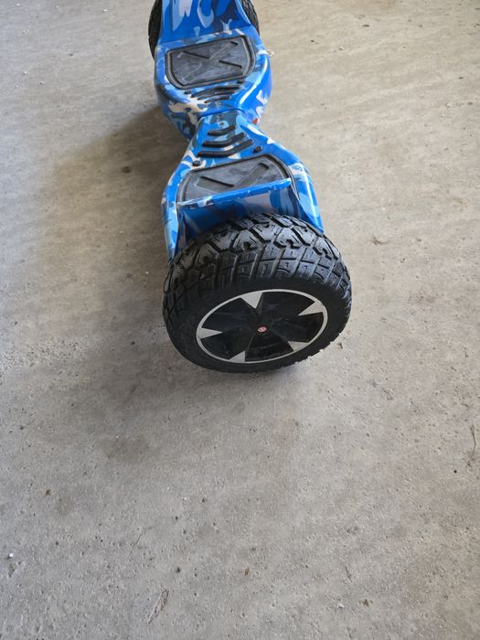 Hoverboard Off-Road 8.5" Monster Tyres – Blue Military, Sta