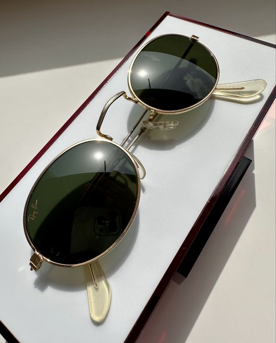 Ray Ban B&L USA Oval 48mm – Оригинални винтидж с двойна гравировка