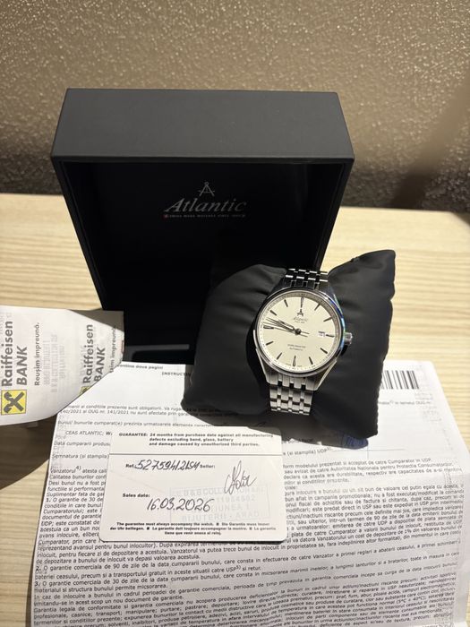 Ceas Atlantic Worldmaster 1888, automatic.