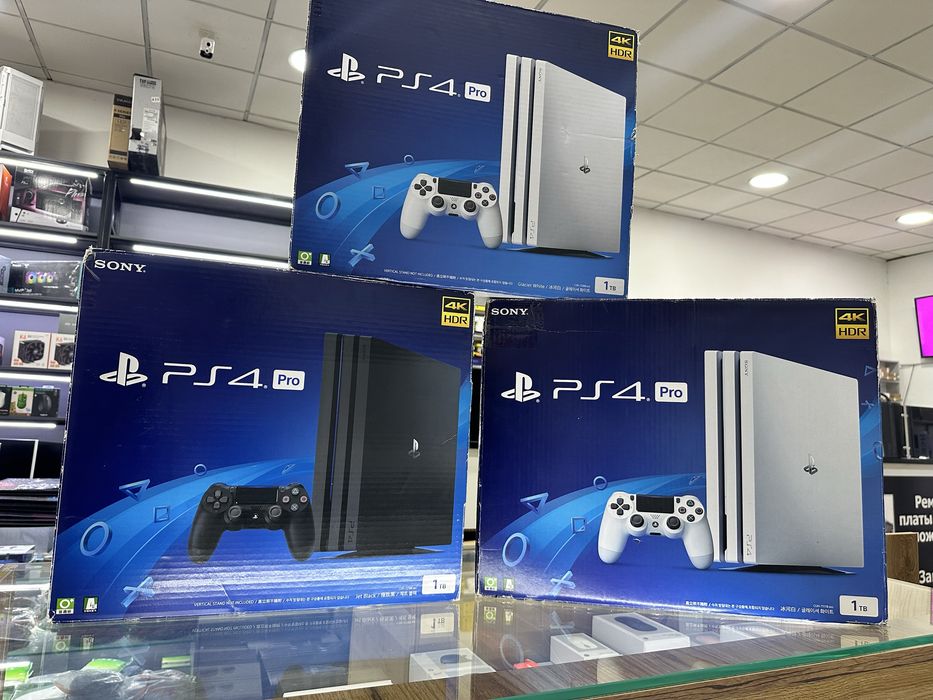 ps4 pro 1tb с игры
