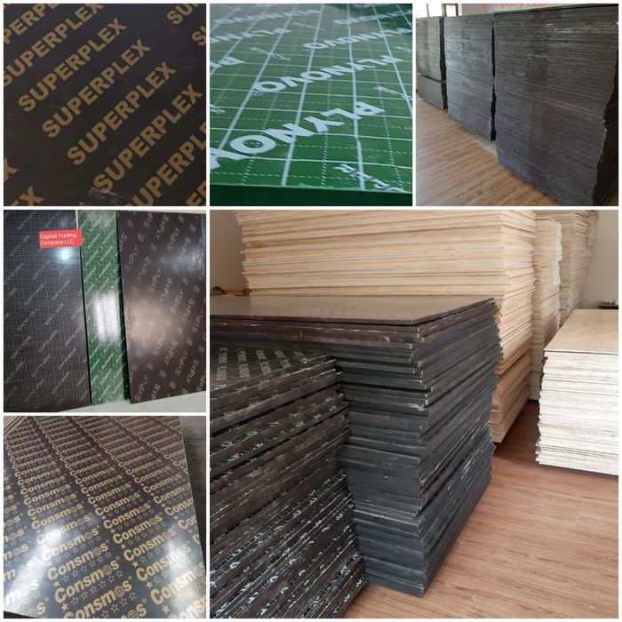 Фанера Финская, 3, 5, 6, 8, 10, 12, 15, 18, 21,24, 27,30 х 1220х2440мм