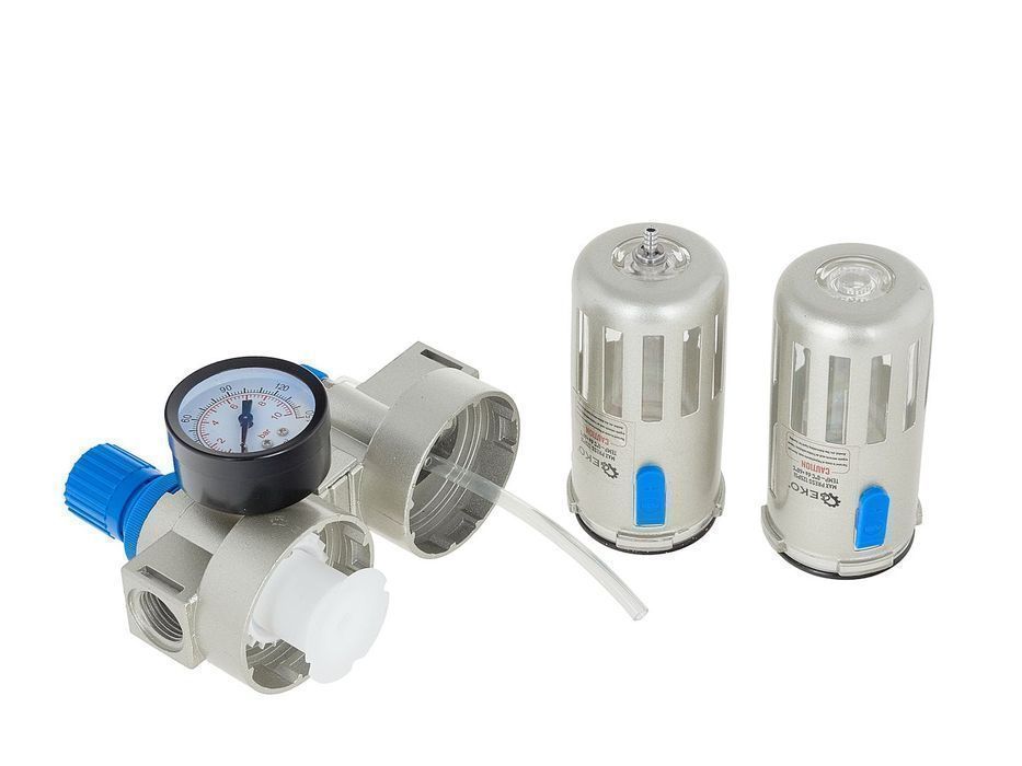 Filtru de aer cu separator de apa si lubrifiere si regulator de presiu