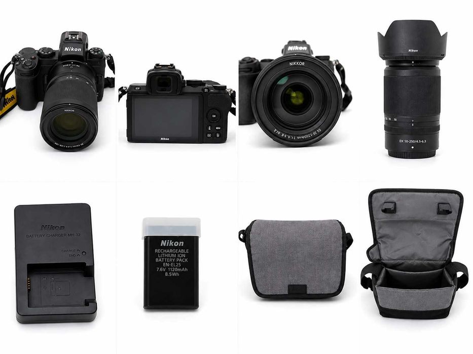 Nikon Z50 – 6081 кадъра + 16-50 VR + 28-75 f/2.8 + 50-250 VR