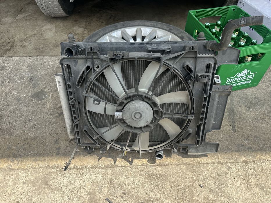 Перка охлаждане,Воден радиатор,Климатичен радиатор тойота ярис 1.4d4d