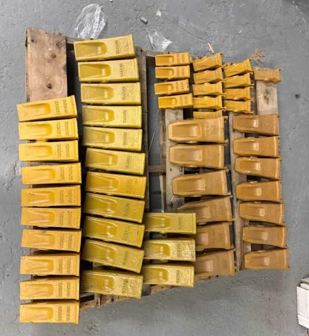 Зъби за кофа на багер – JCB, Kubota, CAT, Komatsu, Hitachi, Volvo, Takeuchi и др.