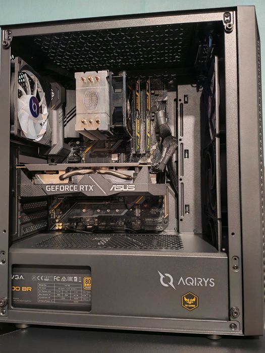 ASUS TUF Gaming PC (КАТО НОВ) - i3 Gen10, RTX 2060, 16GB RAM, 500GB SSD