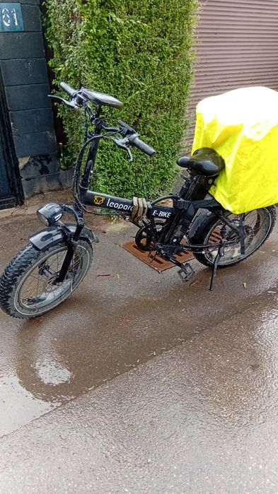 Электровелосипед леопард