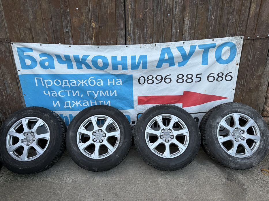 17 5х112 джанти със зимни гуми