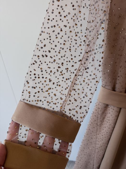 Rochie eleganta nude 42-44