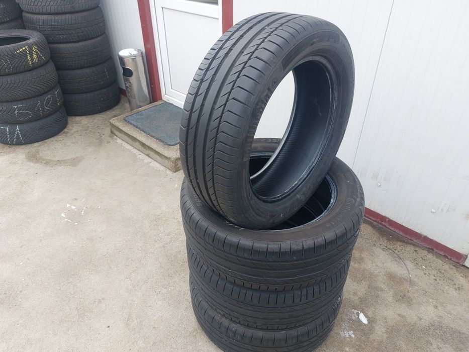 200 lei bucata! Set anvelope de vara 235 50 r18 Continental! 7 mm