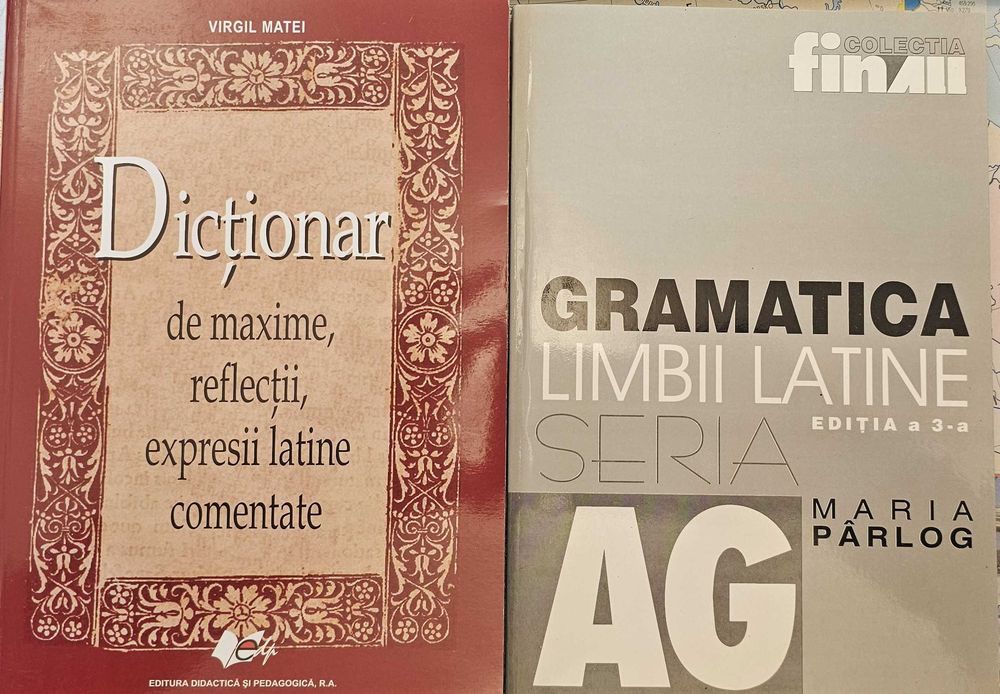Pachet Limba Latina - Gramatica (M. Parlog) + Dictionar Expresii (V. Matei)