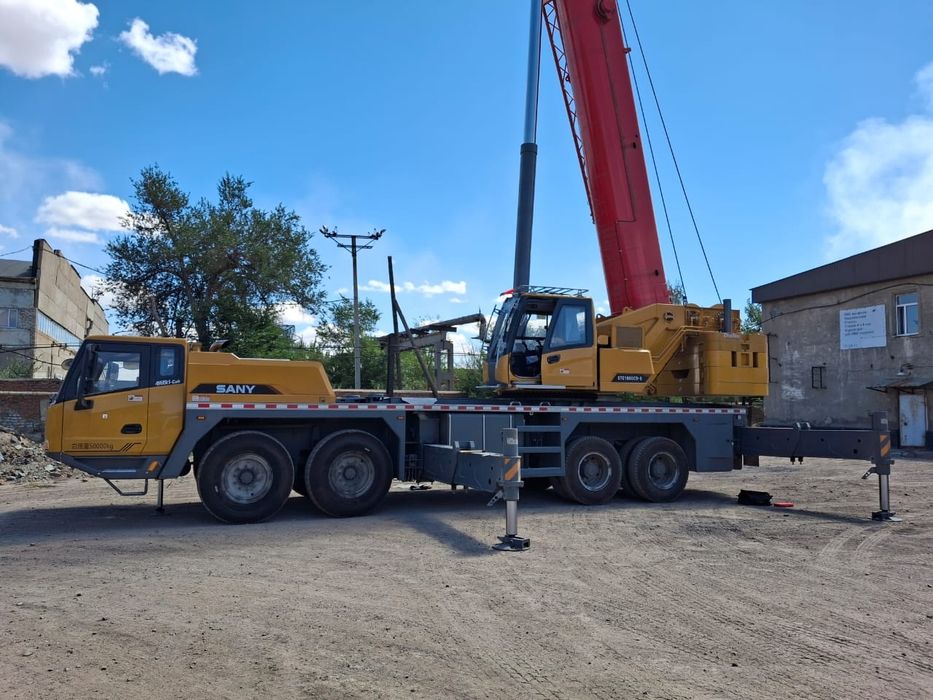 Услуги автокрана 100т.