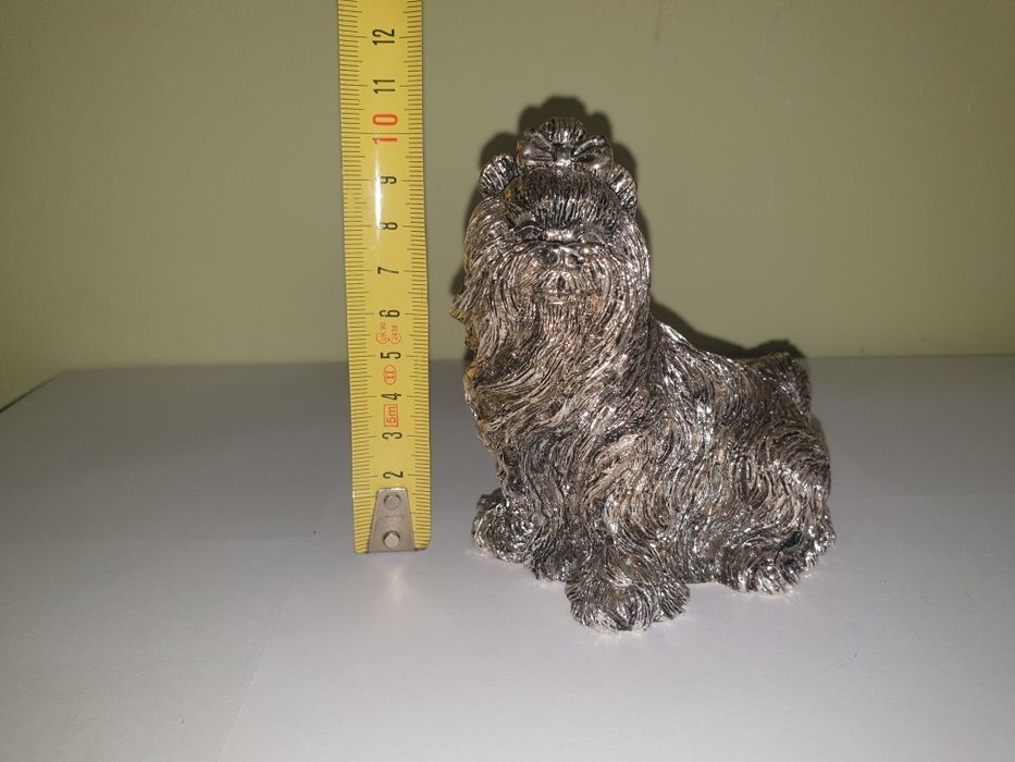 Statueta bibelou catel funda argint laminat Italia