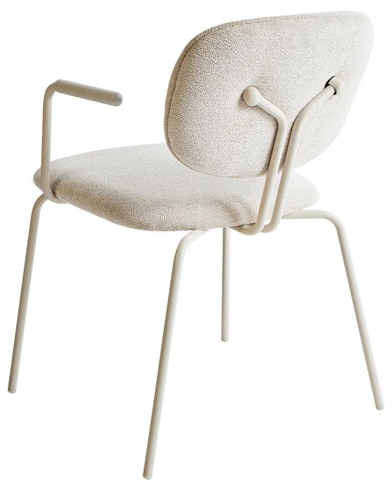 NOU Set de 2 scaune "CARILLE", bej