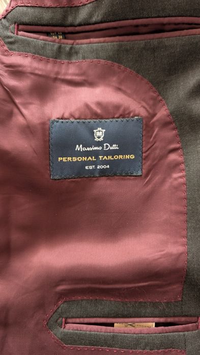 Sacou negru Massimo Dutti mărime M/L/48