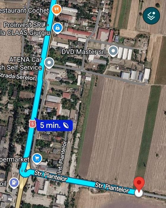 Vând 2 terenuri de 5000 mp