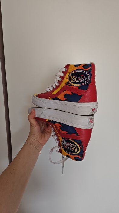 Teniși Vans Sk8-Hi Racer