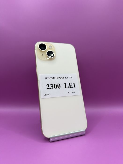 Iphone 15 plus 128Gb •Matei Amanet Margeanului•6479