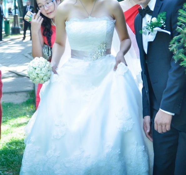 Свадебное платье шикарное