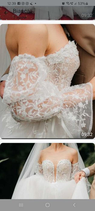 Vând rochie de mireasă