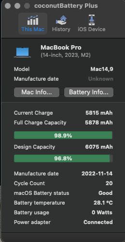 MacBook Pro 14" 2023 с Apple M2 Pro Chip 512GB Silver