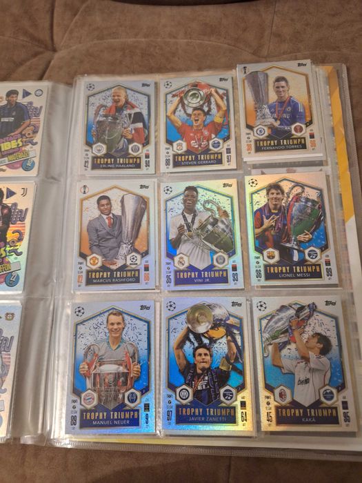 Албум с футболни карти Match Attax сезон 2024/25