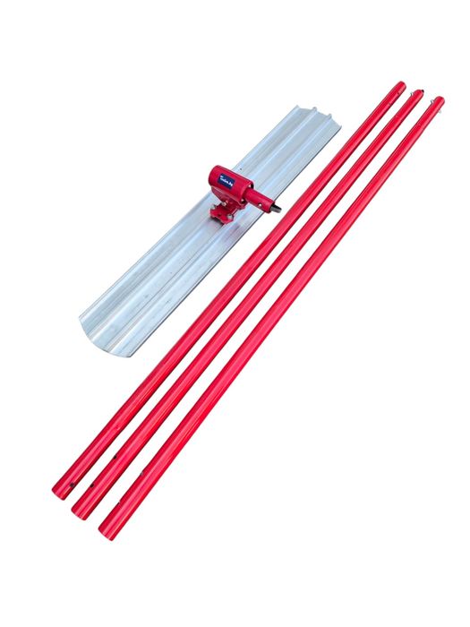 540 см Алуминиев ръчен мастар за бетон 120см × 20см