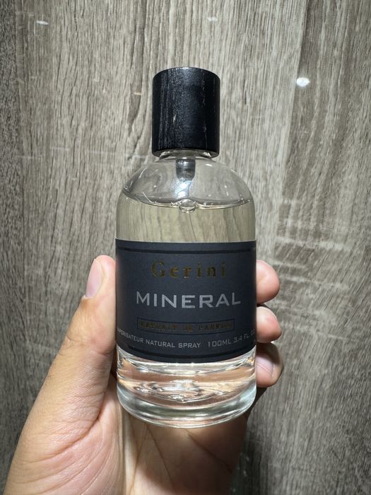 Gerini Vetiver Mineral fresh Bergamout Ambroxan