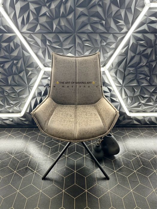 Трапезен стол от естествено дърво | Дървен стол