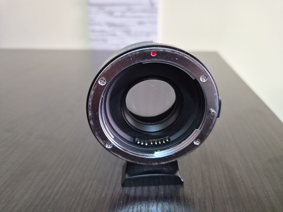 Obiectiv Sigma 17-50 F2.8, montura Canon si Viltrox EF-Mount Lens to MFT micro 4/3 Speedbooster Cine MFT 4/3 - Canon EF