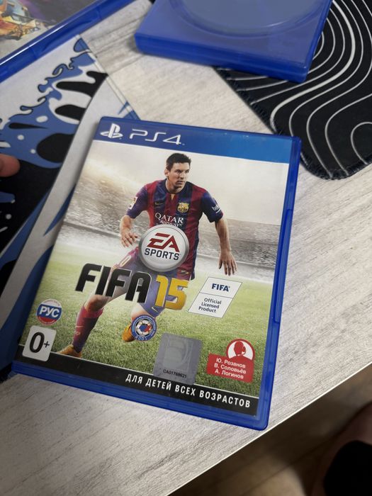диски для пс4  nfs heat,fifa15 18 19
