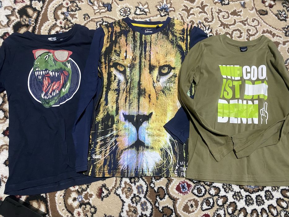 Футболки с длинным рукавом 152 размер