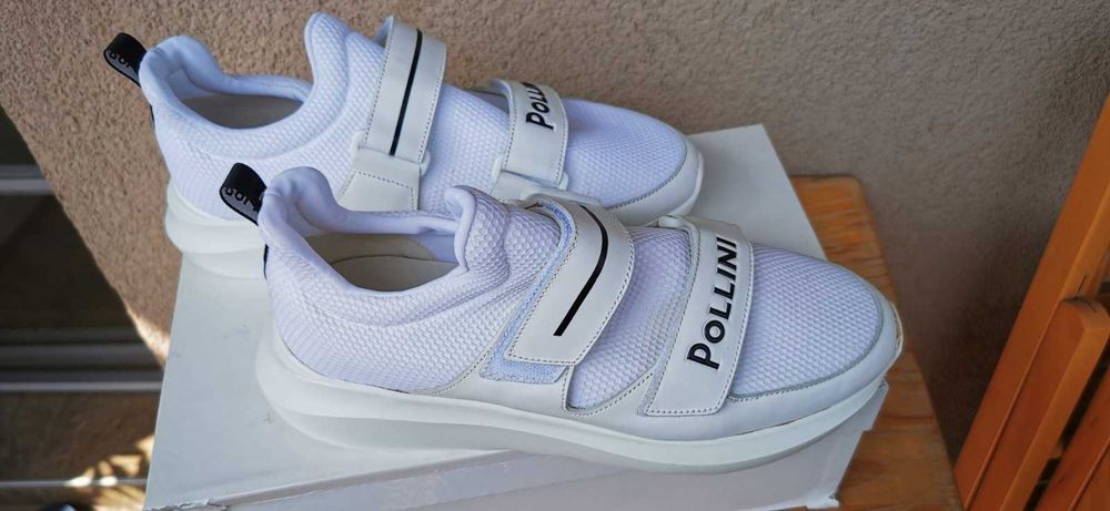 Маркови мъжки сникърси / маратонки POLLINI Mesh & Leather - 43 номер