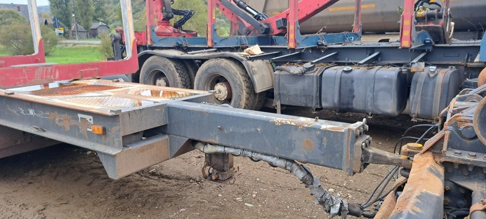 Remorcă tandem forestiera 18 tone glooger 2007 variante schimb