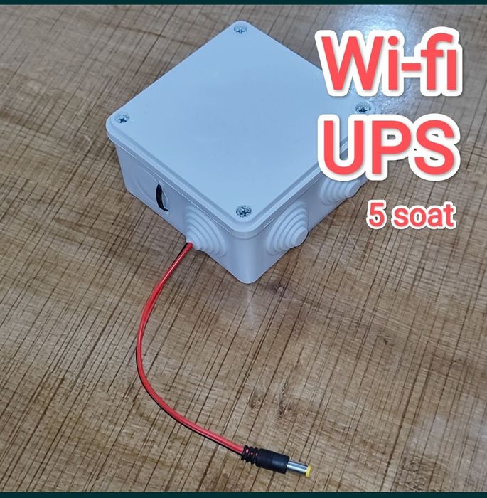 Wi-fi routeri uchun UPS sotiladi
Cheklanmagan miqdorda
Ushbu UPS wi-fi
