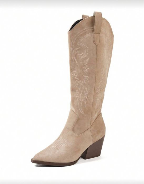 Ботуши каубой цвят каки 39 номер