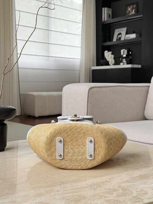 Chanel Raffia Basket