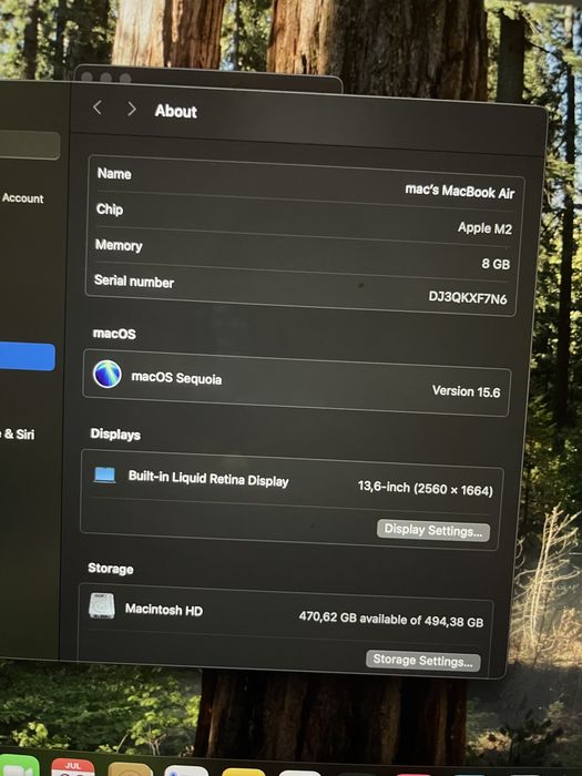 MacBook Air M2 8/512 A2681 midnight